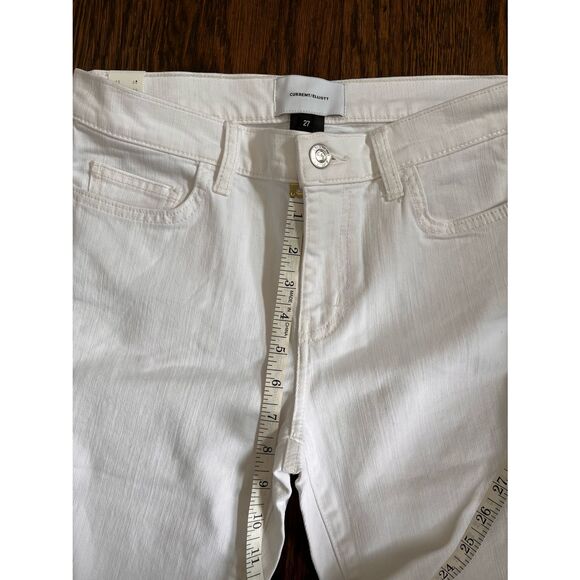 NEW CURRENT/ELLIOTT Women’s 27 The Original High Waist Stiletto Jeans in Sugar - Picture 10 of 11